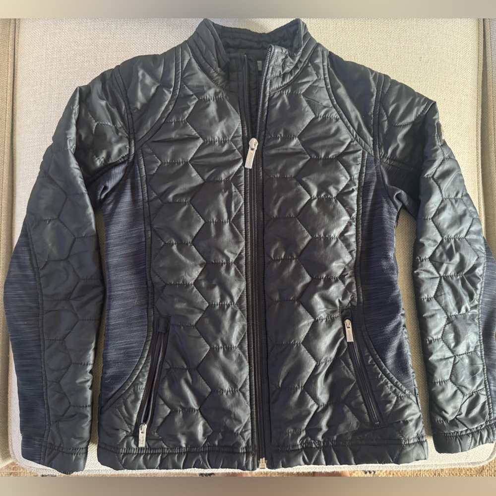 Ariat Navy Kids Quilted Jacket